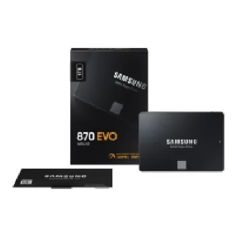 Bilde av best pris Samsung 870 EVO MZ-77E1T0B - SSD - kryptert - 1 TB - intern - 2.5 - SATA 6Gb/s - buffer: 1 GB - 256-bit AES - TCG Opal Encryption PC-Komponenter - Harddisk og lagring - SSD