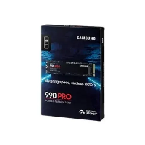 Bilde av best pris Samsung 990 PRO MZ-V9P1T0BW - SSD - kryptert - 1 TB - intern - M.2 2280 - PCIe 4.0 x4 (NVMe) - 256-bit AES - TCG Opal Encryption 2.0 PC-Komponenter - Harddisk og lagring - SSD