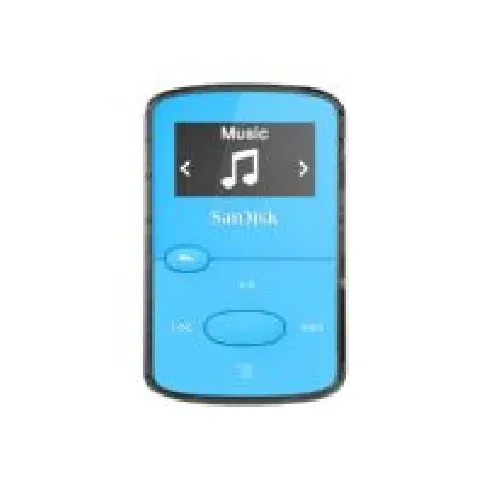 Bilde av best pris SanDisk Clip Jam - Digital spiller - 8 GB - blå TV, Lyd & Bilde - Bærbar lyd & bilde - MP3-Spillere