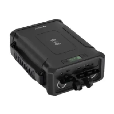 Bilde av best pris Sandberg Active Survivor 8in1 - Strømbank + AC-strømadapter + bilstrømadapter 32700 - 96000 mAh - 307.2 Wh - 180 watt - 5 A - PD, QC - 4 utgangskontakter (2 x USB, 24 pin USB-C, DC5521) Tele & GPS - Batteri & Ladere - Kraftbanker