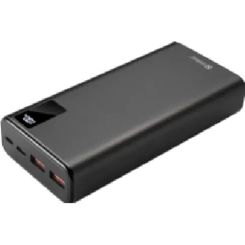 Bilde av best pris Sandberg - Strømbank - 20000 mAh - 74 Wh - 20 watt - 3 A - PD, QC 3.0 - 3 utgangskontakter (2 x USB, 24 pin USB-C) Tele & GPS - Batteri & Ladere - Kraftbanker