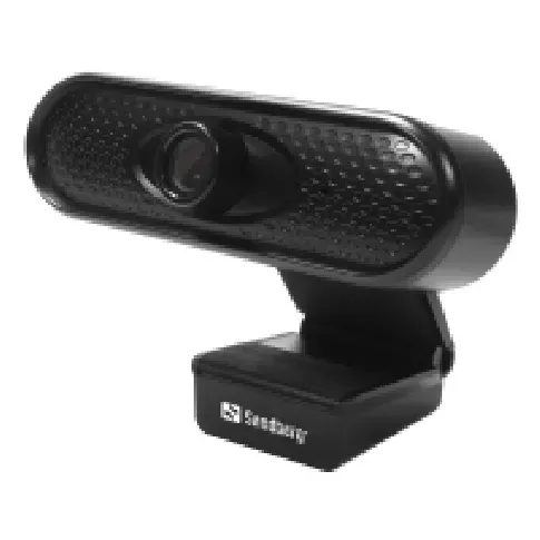 Bilde av best pris Sandberg USB Webcam 1080P HD - Nettkamera - farge - 2 MP - 1920 x 1080 - 1080p - lyd - USB 2.0 PC tilbehør - Skjermer og Tilbehør - Webkamera