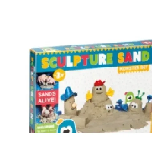 Bilde av best pris Sandskulpturer (Monster sæt med 1kg Kinetisk sand) Leker - Kreativitet - Spill sand