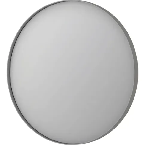 Bilde av best pris Sanibell Ink SP17 speil med lys, dimbar, duggfri, børstet rustfritt stål, Ø60 cm Baderom > Innredningen
