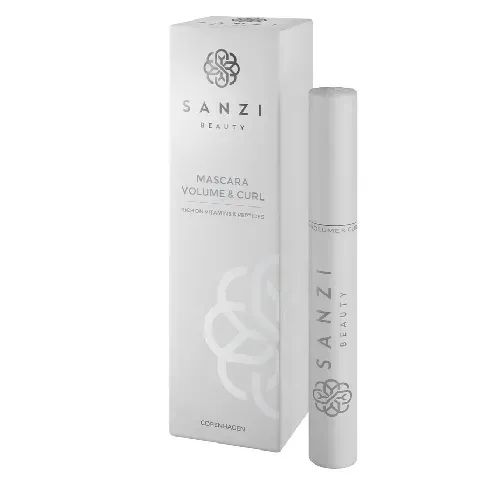 Bilde av best pris Sanzi Beauty Mascara Volume & Curl Brown 6ml Sminke - Øyne - Mascara