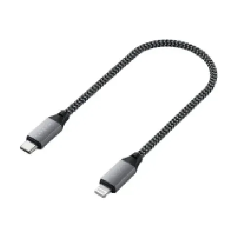 Bilde av best pris Satechi - Lightning-kabel - Lightning hann til 24 pin USB-C hann - 25 cm PC tilbehør - Kabler og adaptere - Datakabler