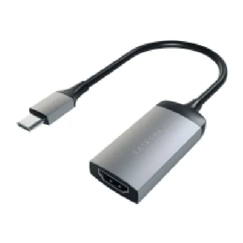 Bilde av best pris Satechi ST-TC4KHAM - Video adapter - 24 pin USB-C hann til HDMI hunn - 20.3 cm - romgrå - 4K-støtte PC-Komponenter - Skjermkort & Tilbehør - USB skjermkort