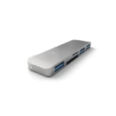 Bilde av best pris Satechi ST-TCUHM, USB 3.2 Gen 1 (3.1 Gen 1) Type-C, Sølv, Aluminium PC & Nettbrett - Bærbar tilbehør - Portreplikator og dokking