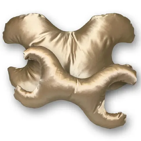 Bilde av best pris Save My Face - Set large and small pillow with 100% silk cover Bronze - Skjønnhet