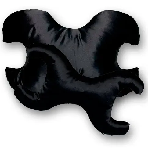 Bilde av best pris Save My Face - Set large and small pillow with 100% silk cover black - Skjønnhet