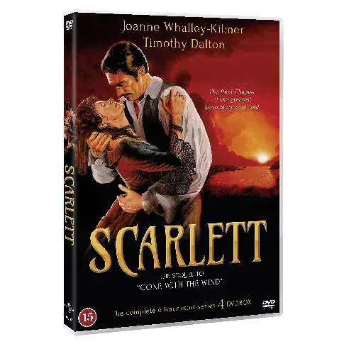Bilde av best pris Scarlett - 4 DVD box Mini series - Sequel to Gone with the wind - 30 Years anniversary edition - Filmer og TV-serier