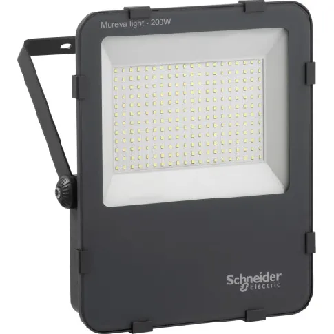 Bilde av best pris Schneider Electric Mureva LED flomlys 200W, 6500K Verktøy > Utstyr