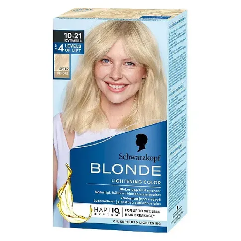 Bilde av best pris Schwarzkopf Blonde 10.21 Icy Vanilla Hårpleie - Hårfarge - Blekning