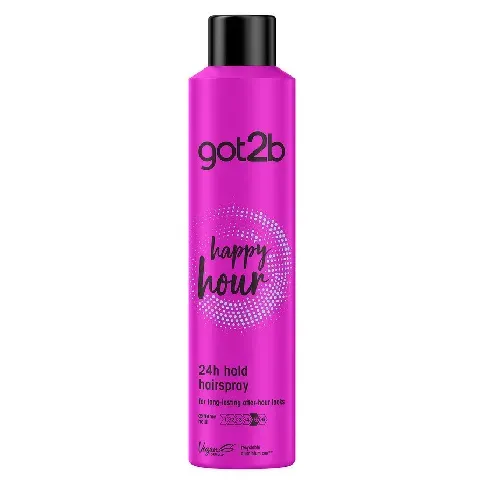 Bilde av best pris Schwarzkopf Got2b Happy Hour Hairspray 300ml Hårpleie - Styling - Hårspray