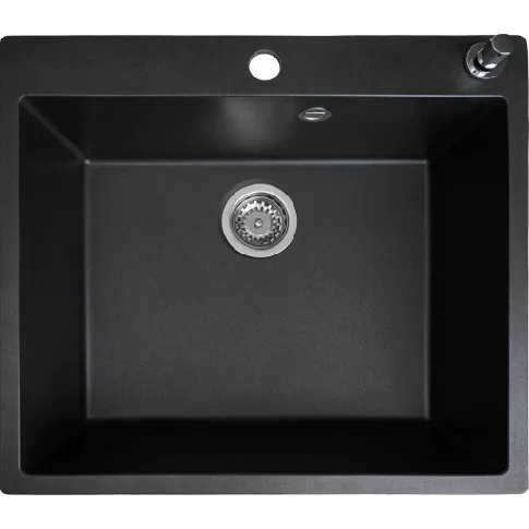 Bilde av best pris Secher Houston kjøkkenvask, 59x52,5 cm, sort Kjøkken > Kjøkkenvasken
