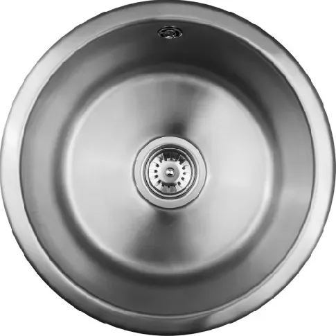 Bilde av best pris Secher Tønder kjøkkenvask, Ø43 cm, rustfritt stål Kjøkken > Kjøkkenvasken