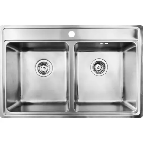 Bilde av best pris Secher Vejle BK1 kjøkkenvask, 76,6x50,6 cm, rustfritt stål Kjøkken > Kjøkkenvasken
