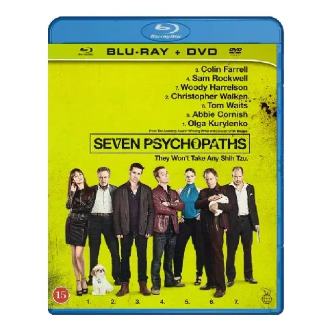 Bilde av best pris Seven Psychopats - Blu Ray - Filmer og TV-serier