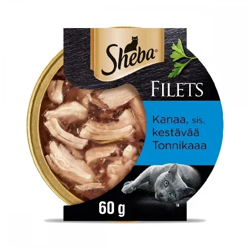 Bilde av best pris Sheba Kylling och Tunfisk i Saus 60 g Katt - Kattemat - Våtfôr