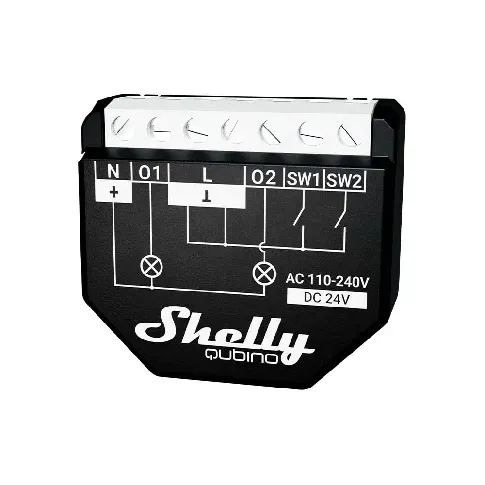 Bilde av best pris Shelly - Qubino Wave 2PM - Avansert Smart Strømmåler - Elektronikk