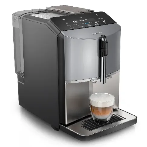 Bilde av best pris Siemens Automatisk kaffemaskin EQ300, rustfritt stål Espressomaskin