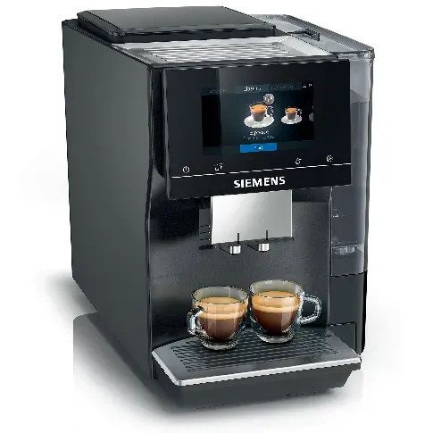 Bilde av best pris Siemens Automatisk kaffemaskin, EQ700 classic, midnatt sølv-metallic Espressomaskin