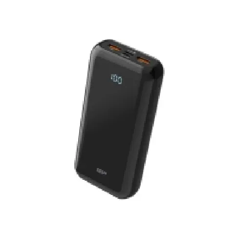 Bilde av best pris Silicon Power QS28 - Strømbank - 20000 mAh - 18 watt - 3 A - PD, QC 3.0 - 3 utgangskontakter (2 x USB, 24 pin USB-C) - svart - for Huawei Mate 30 OPPO Reno2 Samsung Galaxy A70 Sony XPERIA 1, 10, 5 Xiaomi Redmi 9T Tele & GPS - Batteri & Ladere - Kraftbanke