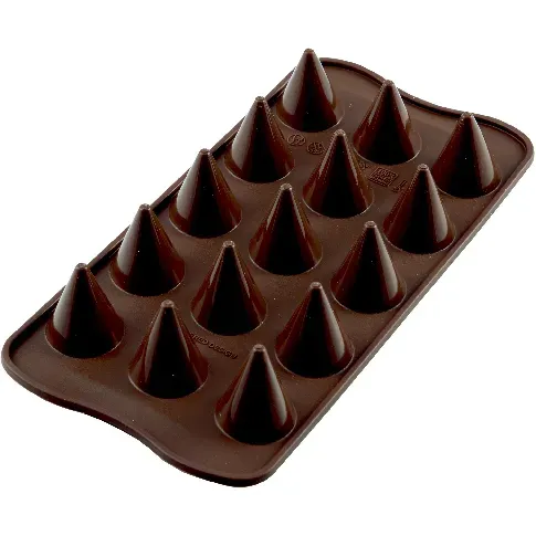 Bilde av best pris Silikomart Easy Choc Konfektform Kjegler Sjokoladeform