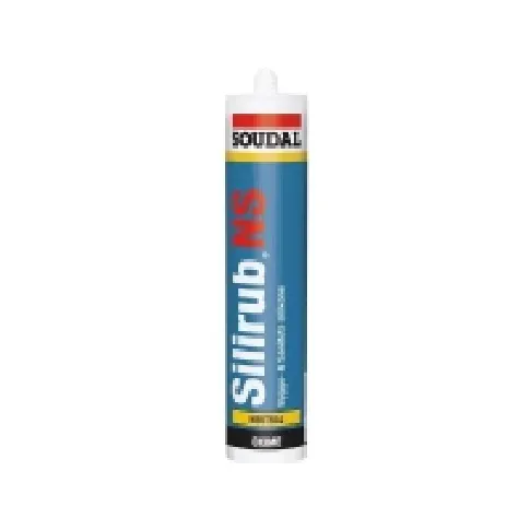 Bilde av best pris Silirub NS er en universel bygge- og sanitets silikone hvid 310ml Maling og tilbehør - Spesialprodukter - Tetningsmiddel