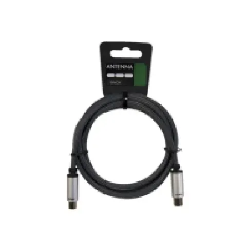 Bilde av best pris Sinox - Antennekabel - IEC-kobling hann til IEC-kobling hunn - 3 m - koaksial PC tilbehør - Kabler og adaptere - Skjermkabler