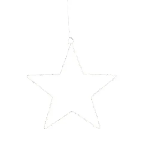 Bilde av best pris Sirius Liva julestjerne med lys, 30 cm Julepynt