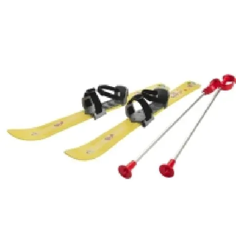 Bilde av best pris Ski til Børn 70 cm med skistave, Gul Sport & Trening - Ski/Snowboard - Ski