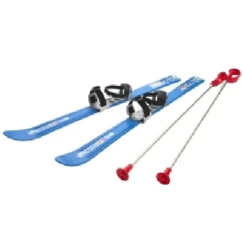 Bilde av best pris Ski til Børn 90 cm med skistave, Blå Sport & Trening - Ski/Snowboard - Ski