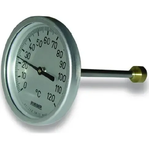 Bilde av best pris Skive termometer type TC 65 mm 0-120°C. Tekniske installasjoner > Varme