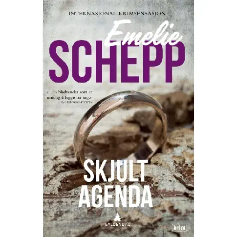 Bilde av best pris Skjult agenda - En krim og spenningsbok av Emelie Schepp
