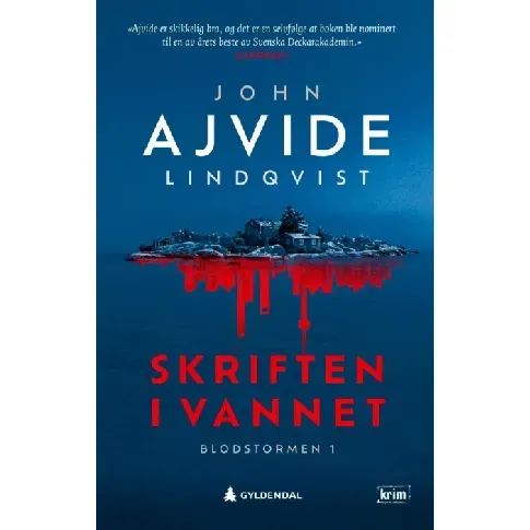 Bilde av best pris Skriften i vannet - En krim og spenningsbok av John Ajvide Lindqvist