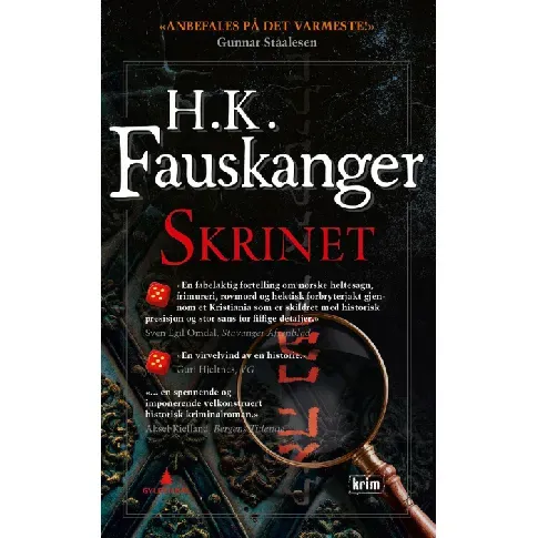 Bilde av best pris Skrinet - En krim og spenningsbok av H. K. Fauskanger