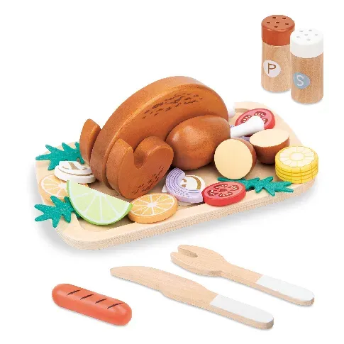 Bilde av best pris Small Wood - Roast Chicken Set (L40285) - Leker