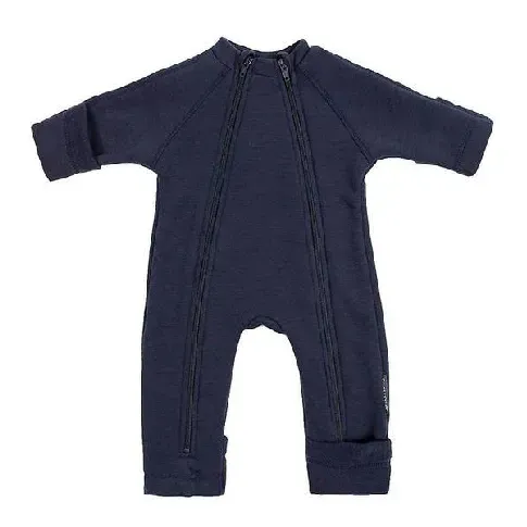 Bilde av best pris Smallstuff Jumpsuit Ull Navy - Ullklær barn og baby