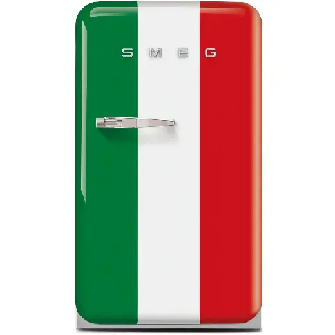 Bilde av best pris Smeg FAB10HRDIT5 Høyrehengslet Kjøleskap Italienske flagget Kjøleskap