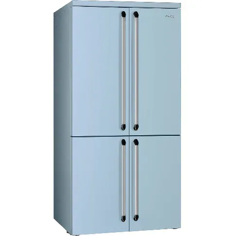 Bilde av best pris Smeg Victoria FQ960PB5 kjøleskap/fryser 187 cm, pastellblå Kjøle - Fryseskap
