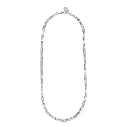 Bilde av best pris Snö Of Sweden Dublin Small Necklace Plain Silver 45cm Hjem & tilbehør - Smykker - Halssmykker
