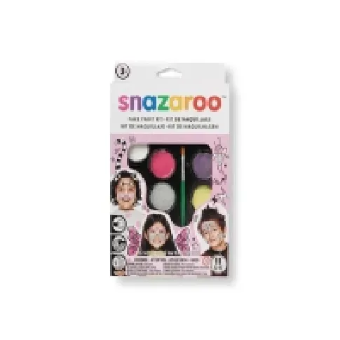 Bilde av best pris Snazaroo - Face paint kit 10 Parts and Idea Book (791001) /Dress Up /Multi Leker - Figurer og dukker - Dukkeklær og tilbehør
