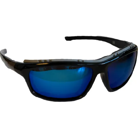 Bilde av best pris Solbriller, sort/grå innfatning og blåfarget antiduggglass Backuptype - Værktøj