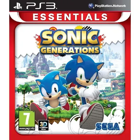 Bilde av best pris Sonic Generations (Essentials) - Videospill og konsoller