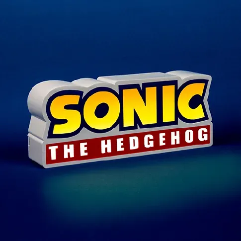 Bilde av best pris Sonic The Hedgehog Logo Light - Fan-shop