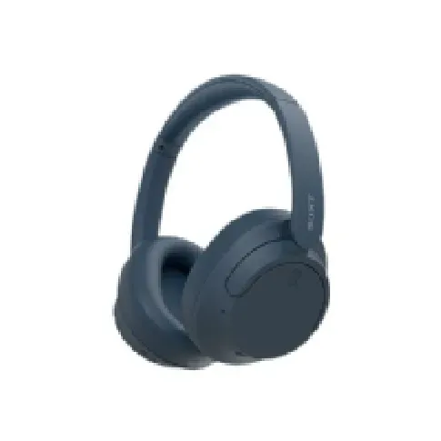 Bilde av best pris Sony WH-CH720N - Hodetelefoner med mikrofon - full størrelse - Bluetooth - trådløs, kablet - aktiv støydemping - 3,5 mm jakk - blå TV, Lyd & Bilde - Hodetelefoner & Mikrofoner