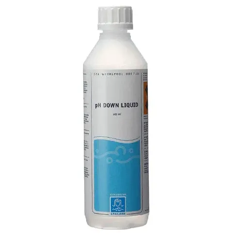Bilde av best pris Spacare pH Down 500ml - Senker Vannets Nivå Kjemikalier til spabad