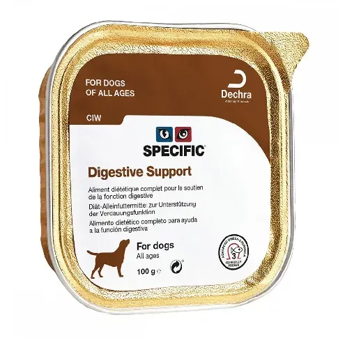 Bilde av best pris Specific Digestive Support CIW (6 x 300 g) Veterinærfôr til hund - Mage- & Tarmsykdom