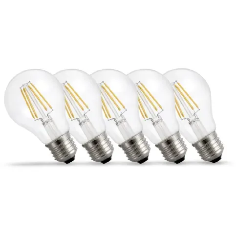 Bilde av best pris Spectrum LED 5-pakning med A-Class E27 LED-pærer Belysning,LED-pærer